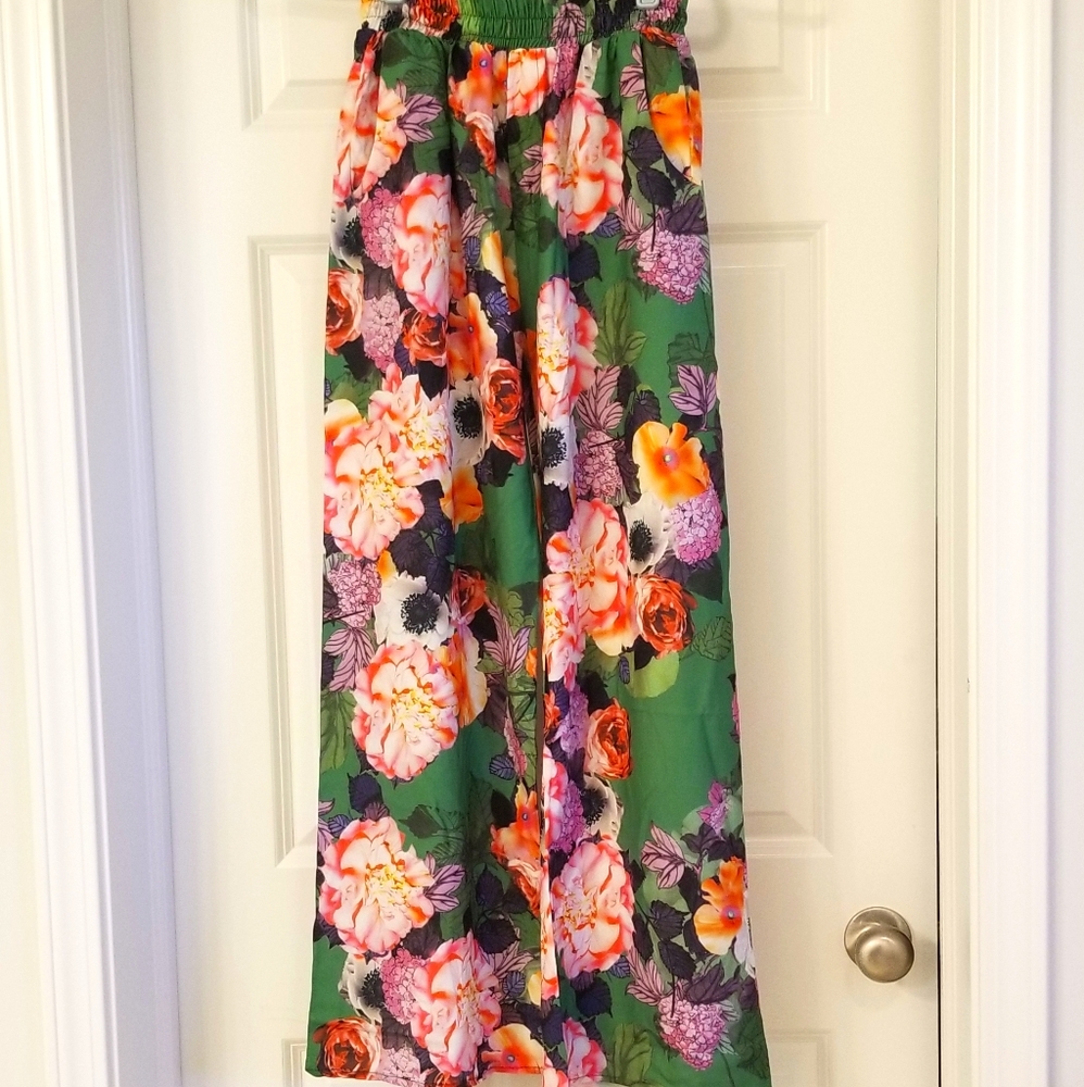 Floral Palazzo Pants